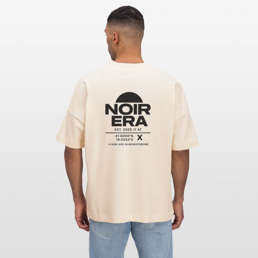 NOIR ERA FIRST OVERSIZE T - natural raw